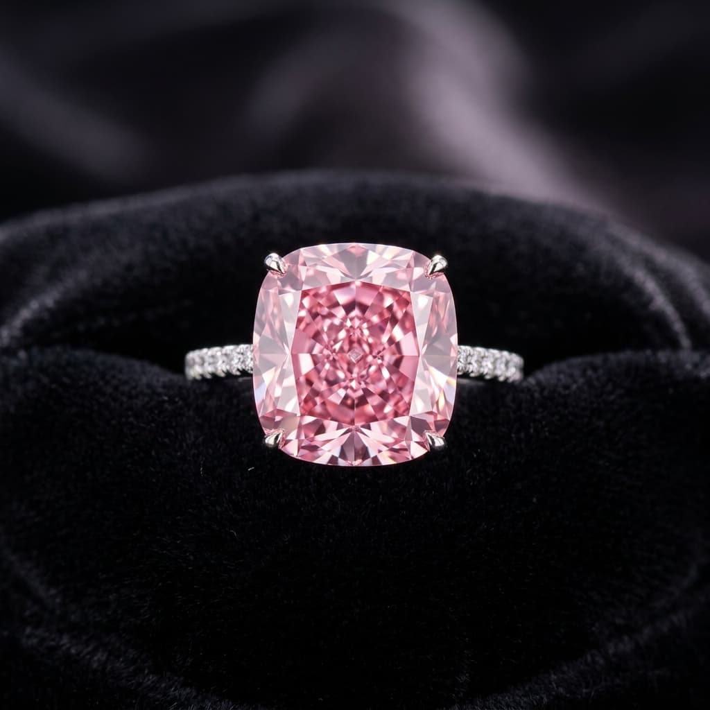 Natural fancy pink diamond, Extremely Rare
